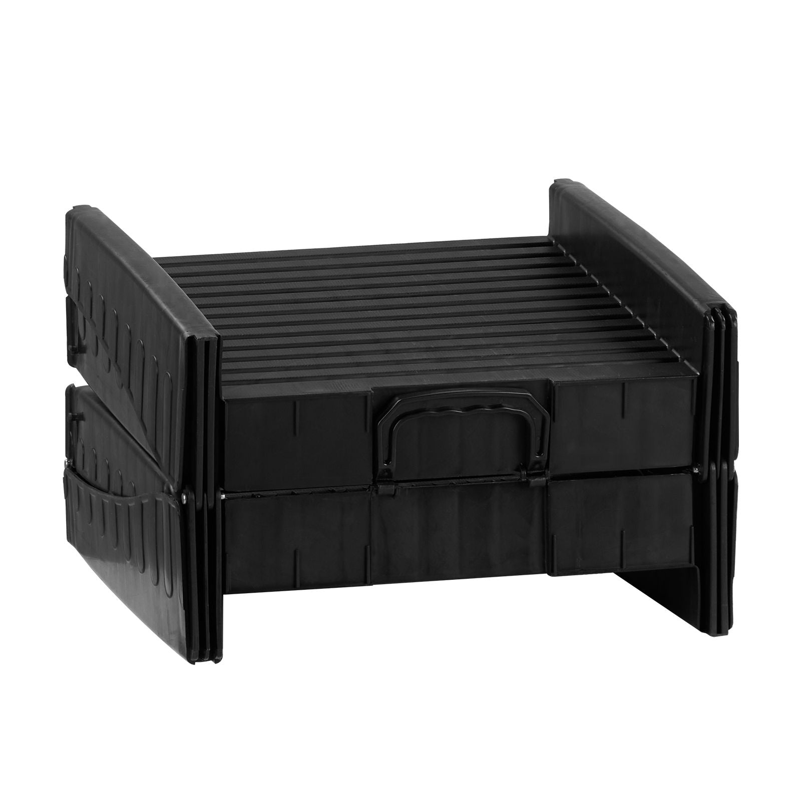 Folded TrailRamp standing on a white background